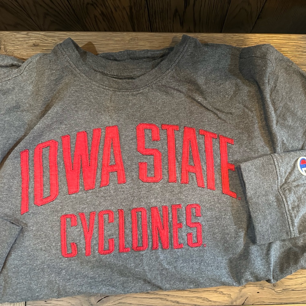 Women’s Champion Iowa State long sleeve tshirt size Large
